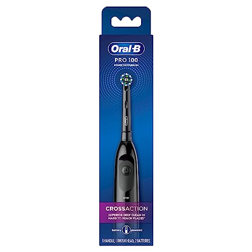Black Battery Powered Electric Toothbrush S4097