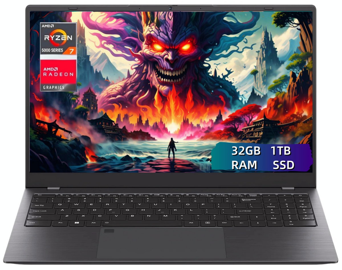 Graphite 15.6 FHD Gaming Laptop with 32GB RAM 1TB SSD U28829