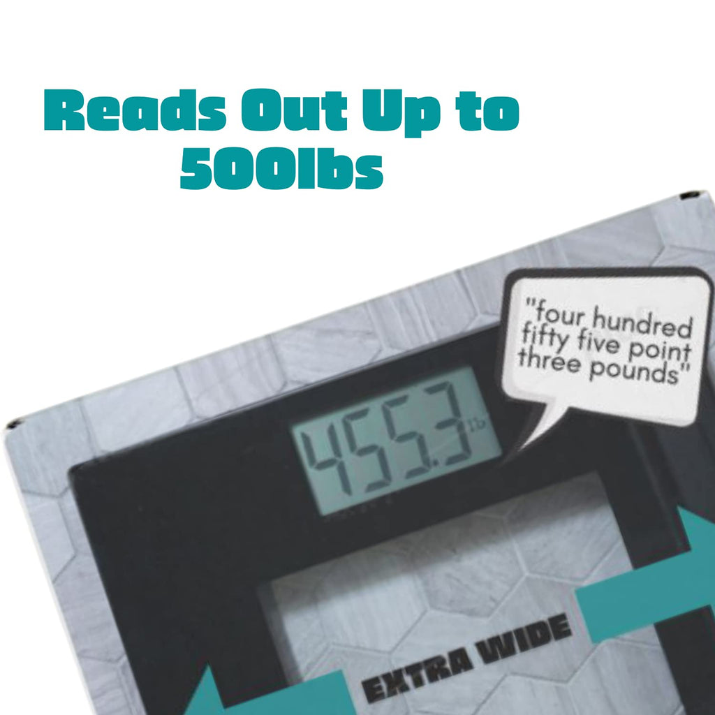 Pack of 2 Glass Digital Bathroom Scale N483760