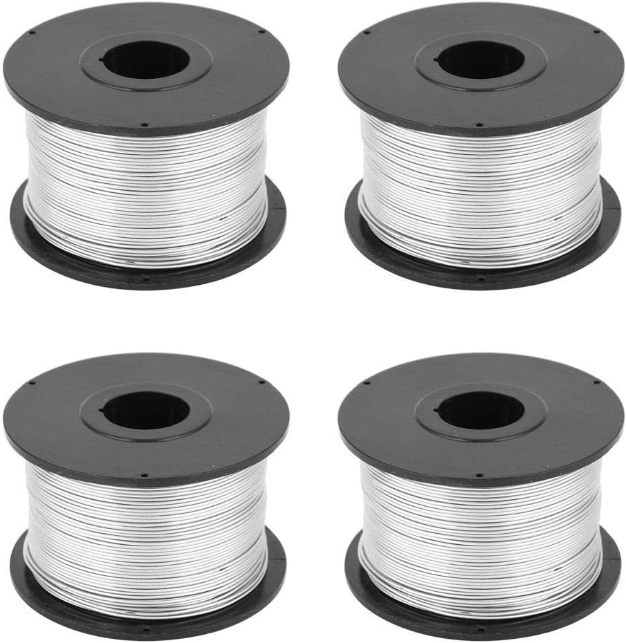 4Pcs 110m 0.8mm Low-carbon Steel Rebar Tie Wire M39986