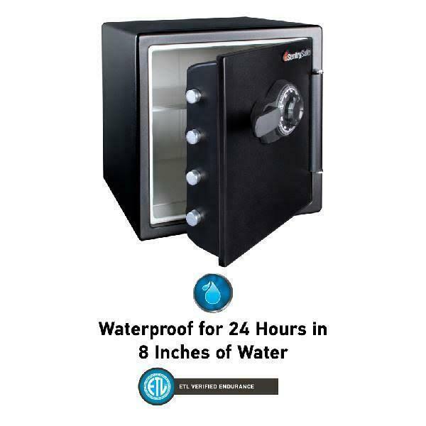 Combination Fire-Safe in Black G8256