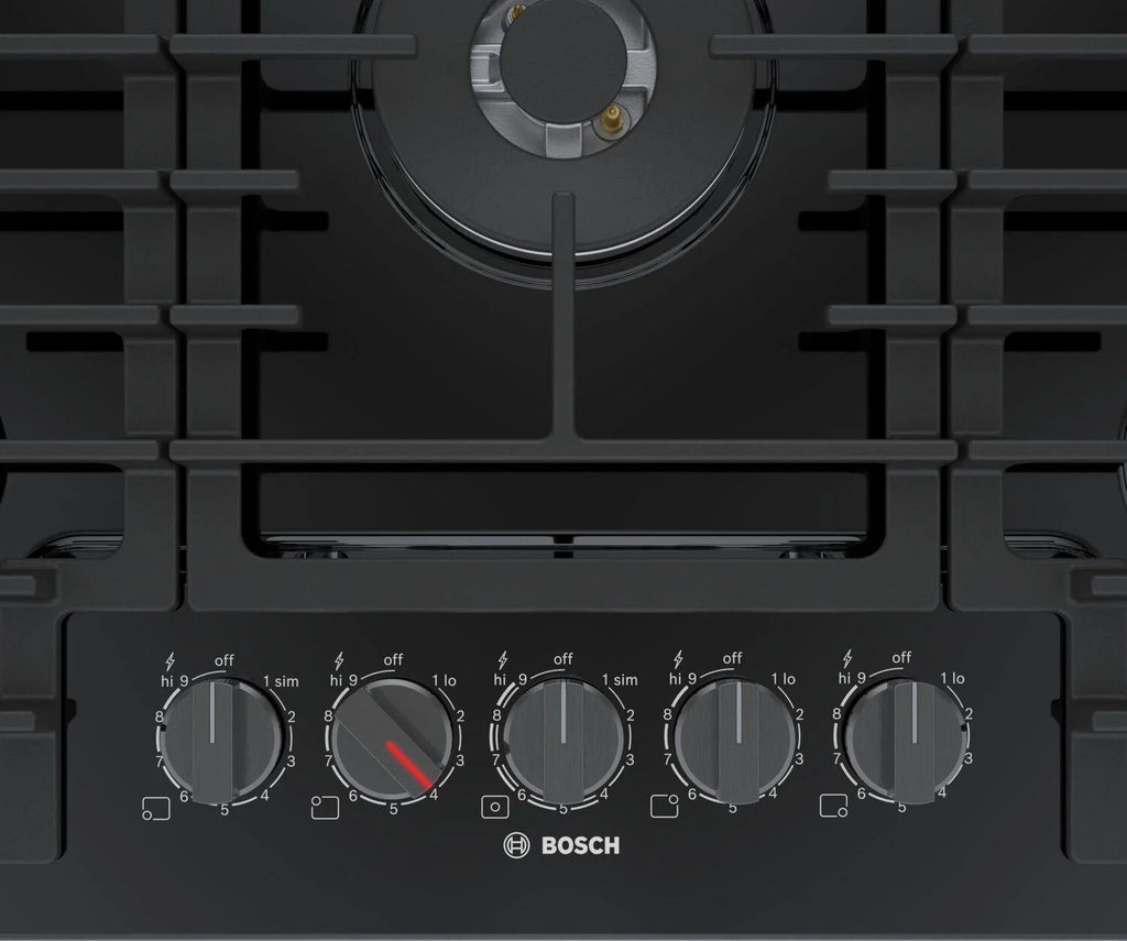 Black Gas Cooktop B7580