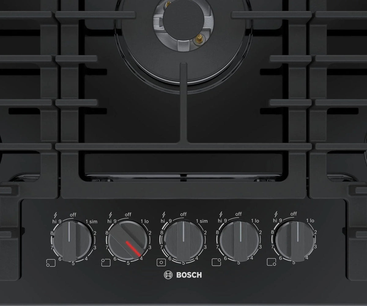 Black Gas Cooktop B7580