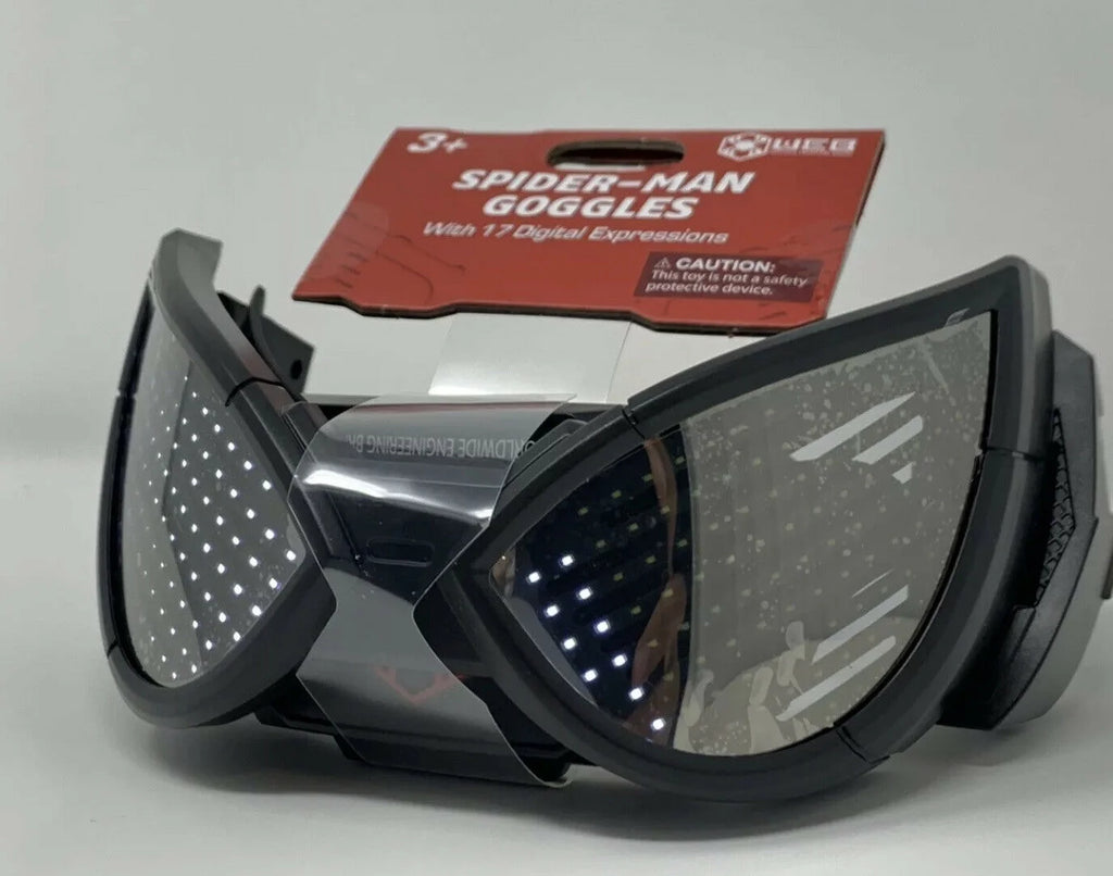 Spider Man Goggles with 17 Digital Expressions H4538