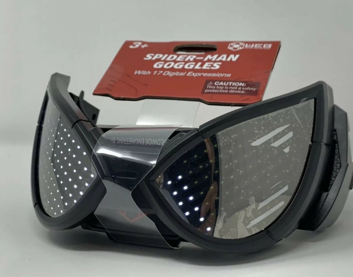 Spider Man Goggles with 17 Digital Expressions H4538