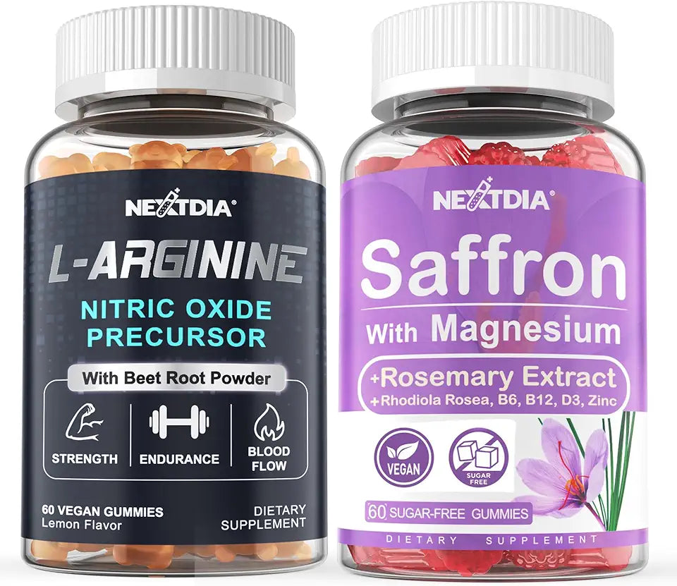 Magnesium Glycinate Gummies + L Arginine Gummies E707