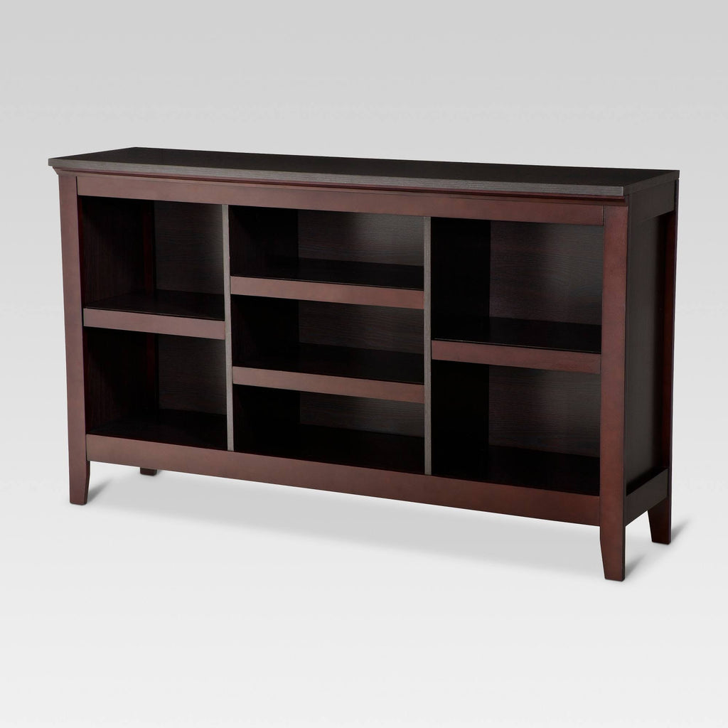 32x22 Espresso Bookcase with Adjustable Shelves O75765