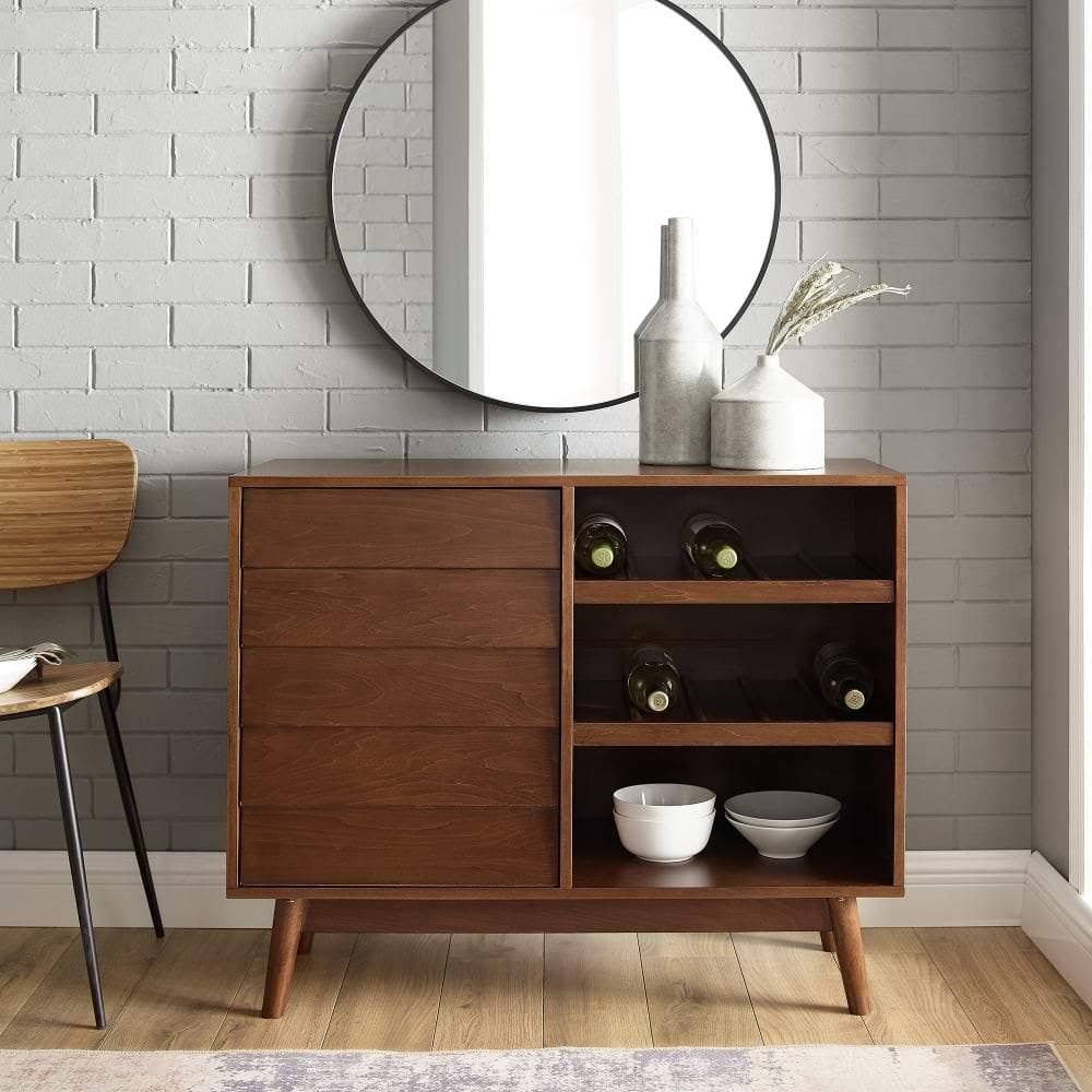 Dark Teal Bar Cabinet U305045