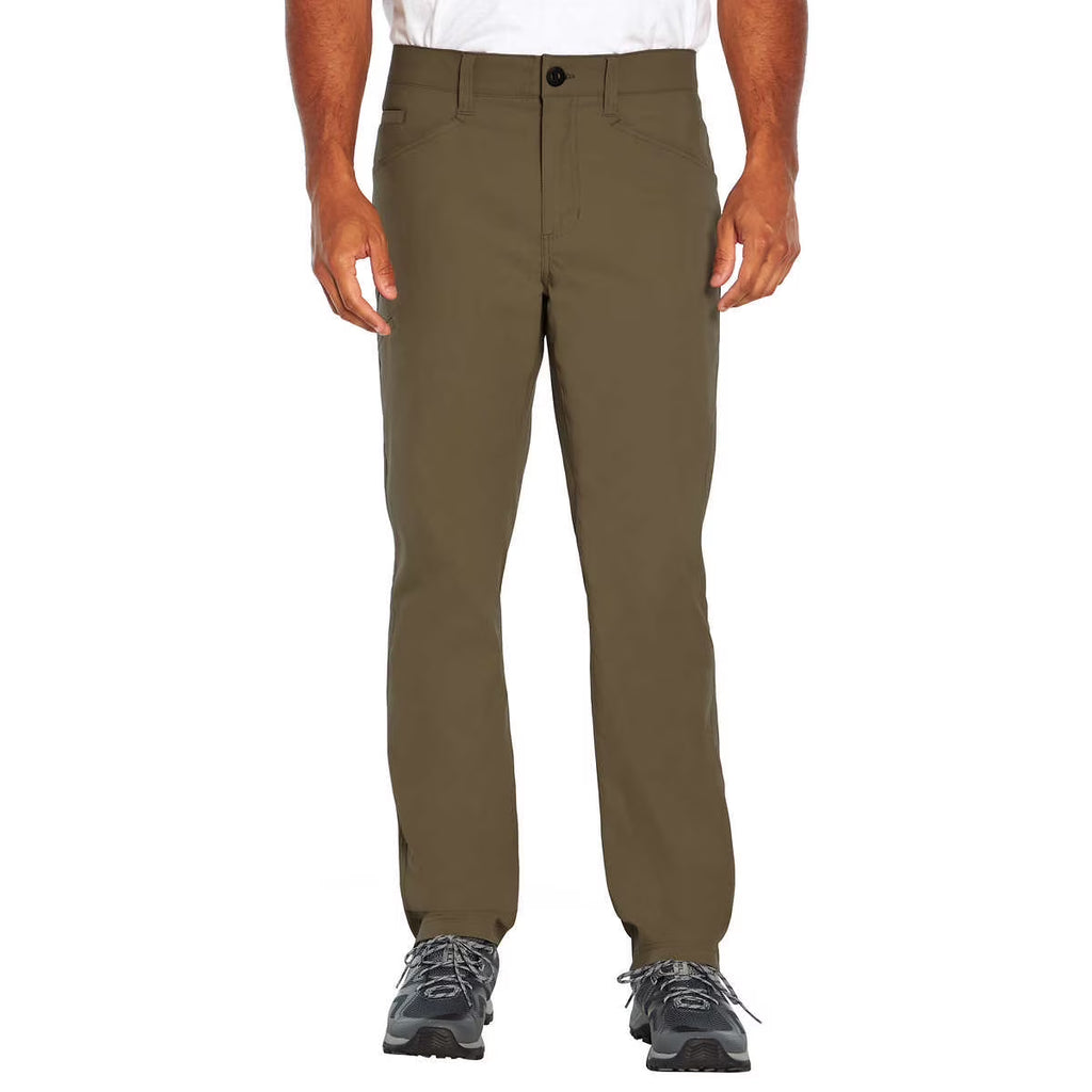 Green 32 x 30 Water Resistant Stretch Trek Pants O686169