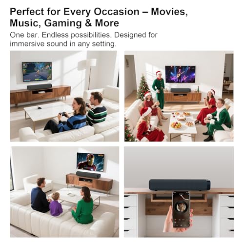 50W Bluetooth Soundbar with 3D Surround Sound P9091