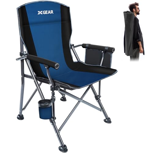 Folding Camping Chair with Cup Holder and Carry Bag U625377