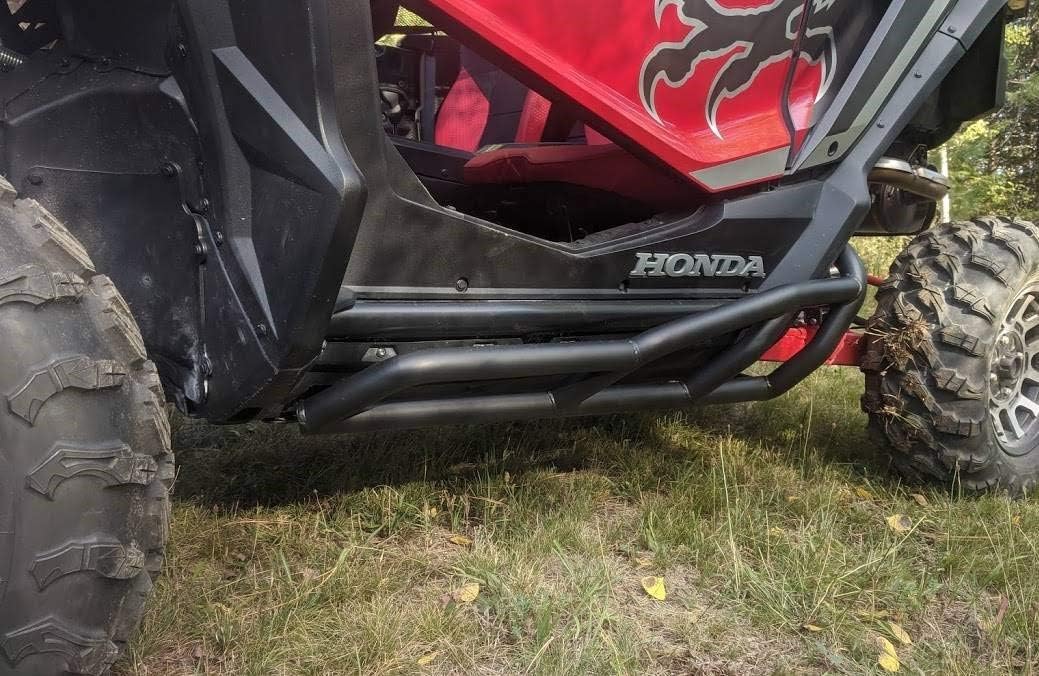 Black Nerf Bars Rock Sliders Tree Kickers for Honda Talon Two Seat 1000X / 1000R L456968