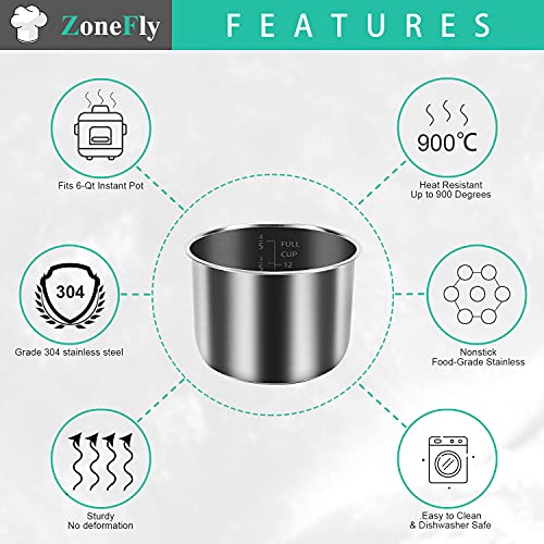 8Qt Stainless Steel Inner Pot E30685