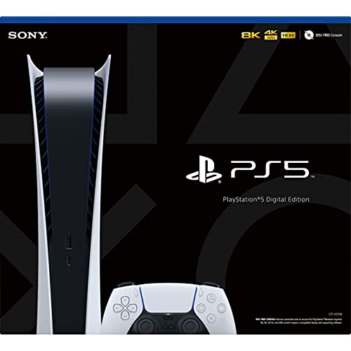 PlayStation 5 Digital Edition 825GB Gaming Console with 1 Wireless Controller M660
