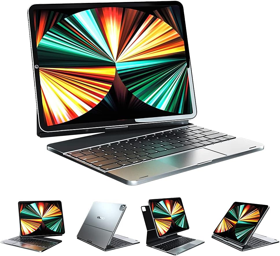 Magnetic Backlit Keyboard Case with Touchpad U766