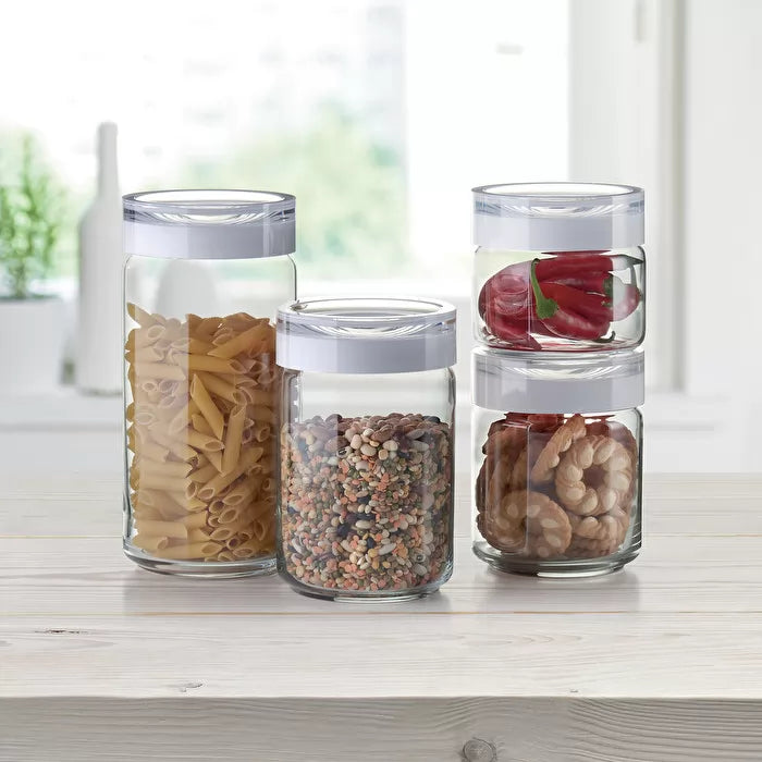 Clear Storage Jar 750cc W3708