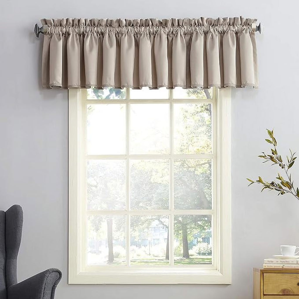 Rod Pocket Curtain Valance W81984
