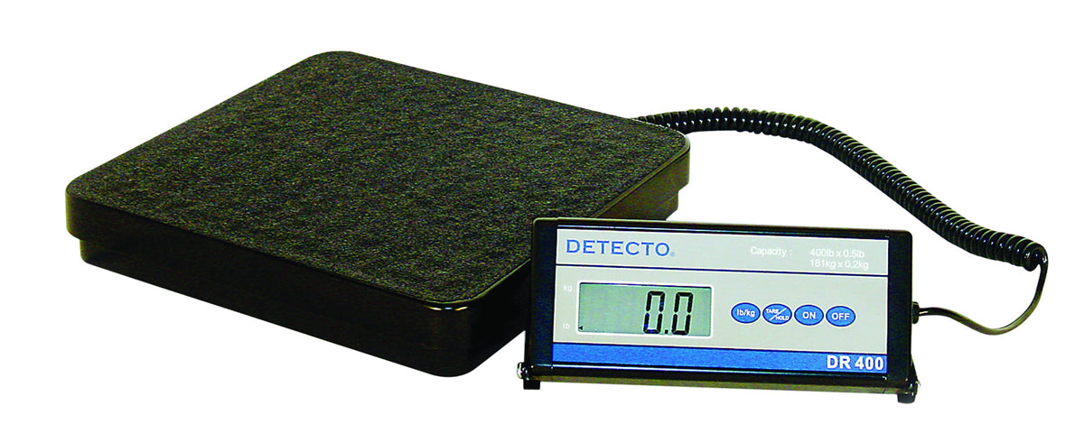 Portable Digital Scale, 400 lb. Capacity U49953