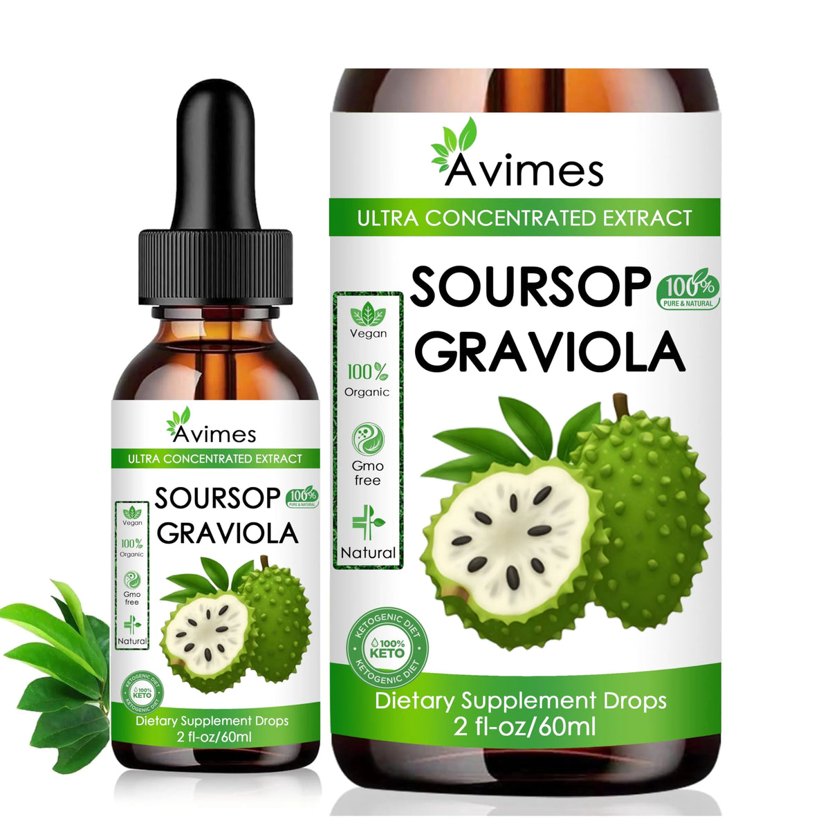 Soursop Extract Herbal Oil Drops 60 ml W6555