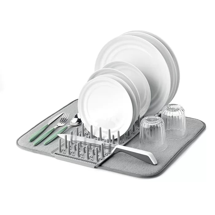 Dish Drainer With Mat Milk White Z4743