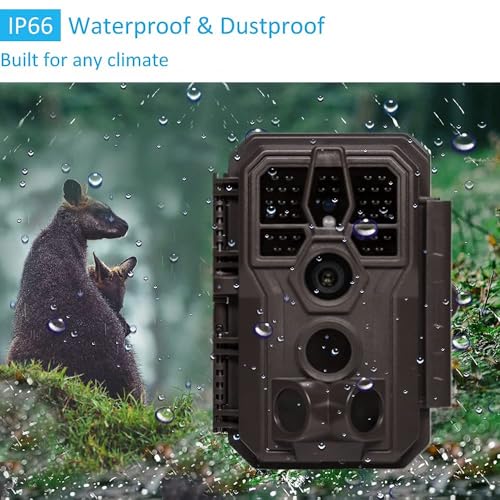 48MP 1296p Night Vision Waterproof Trail Camera W864