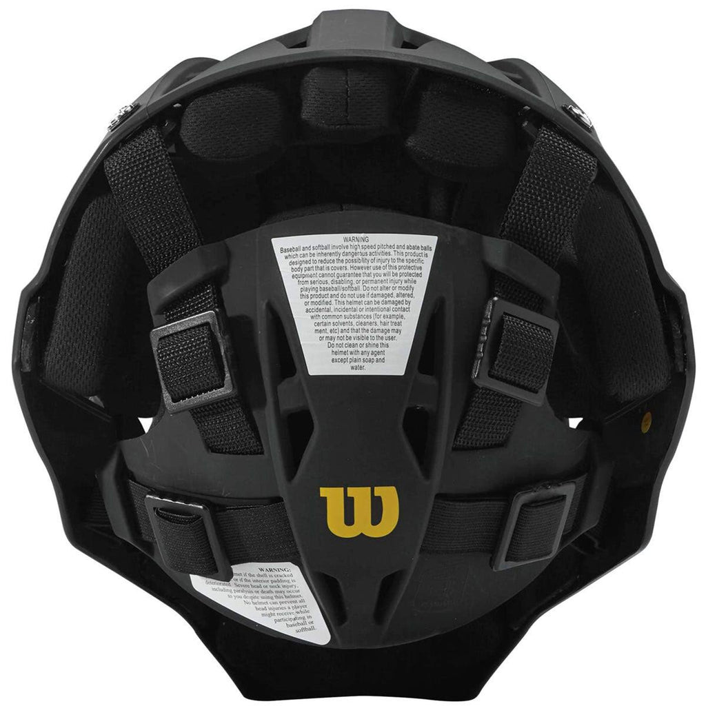 Black Umpire Helmet U676