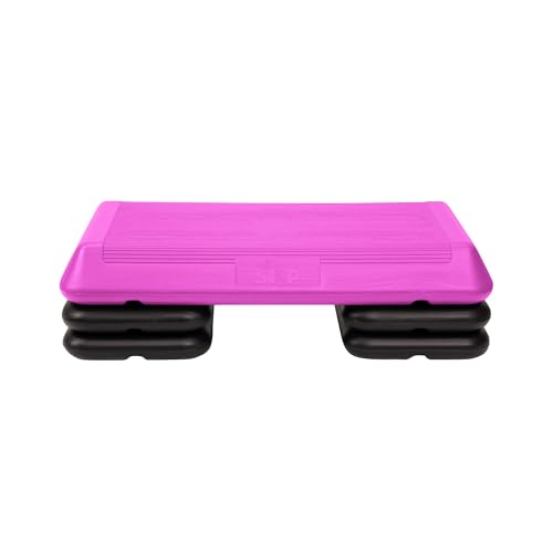Exercise Step Platform with 2 Risers S17861