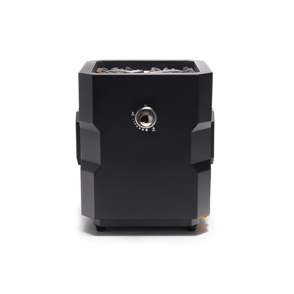 Portable Wireless Fire Pit with Speaker Sound System, Black J252