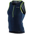Blue/Green Tri Top O589383