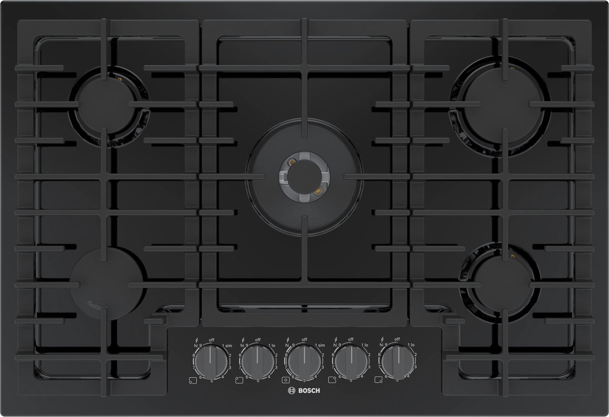 Black Gas Cooktop B7580