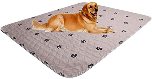 Washable Dog Pee Pads with Puppy Grooming Gloves N8419