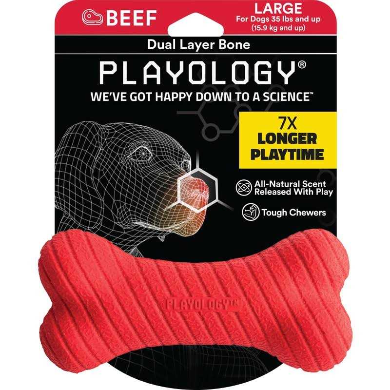 Dual Layer Bone Dog Toy Z631