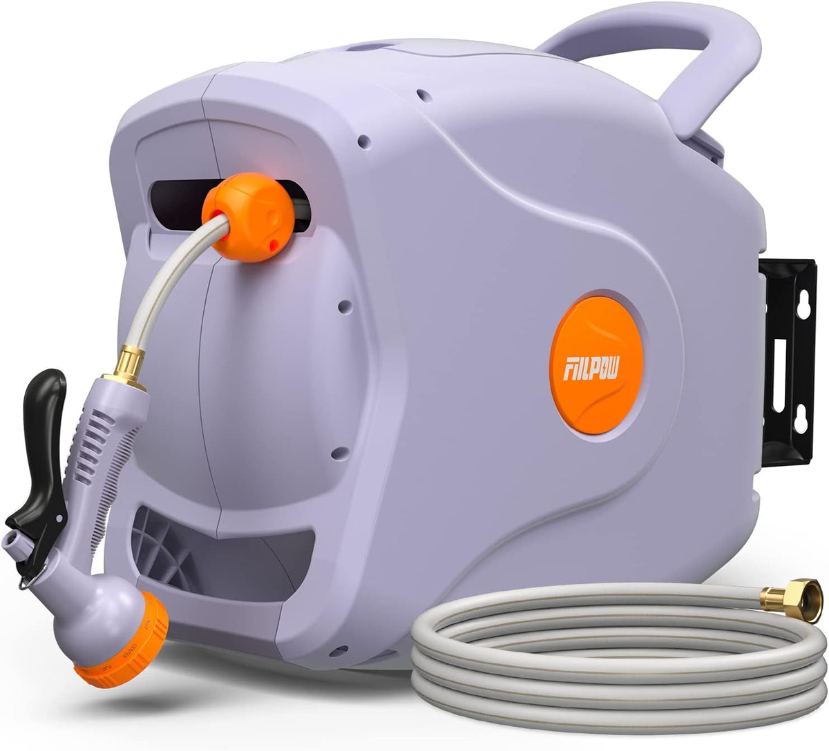 100 FT Wall Mounted Retractable Garden Hose Reel W222578
