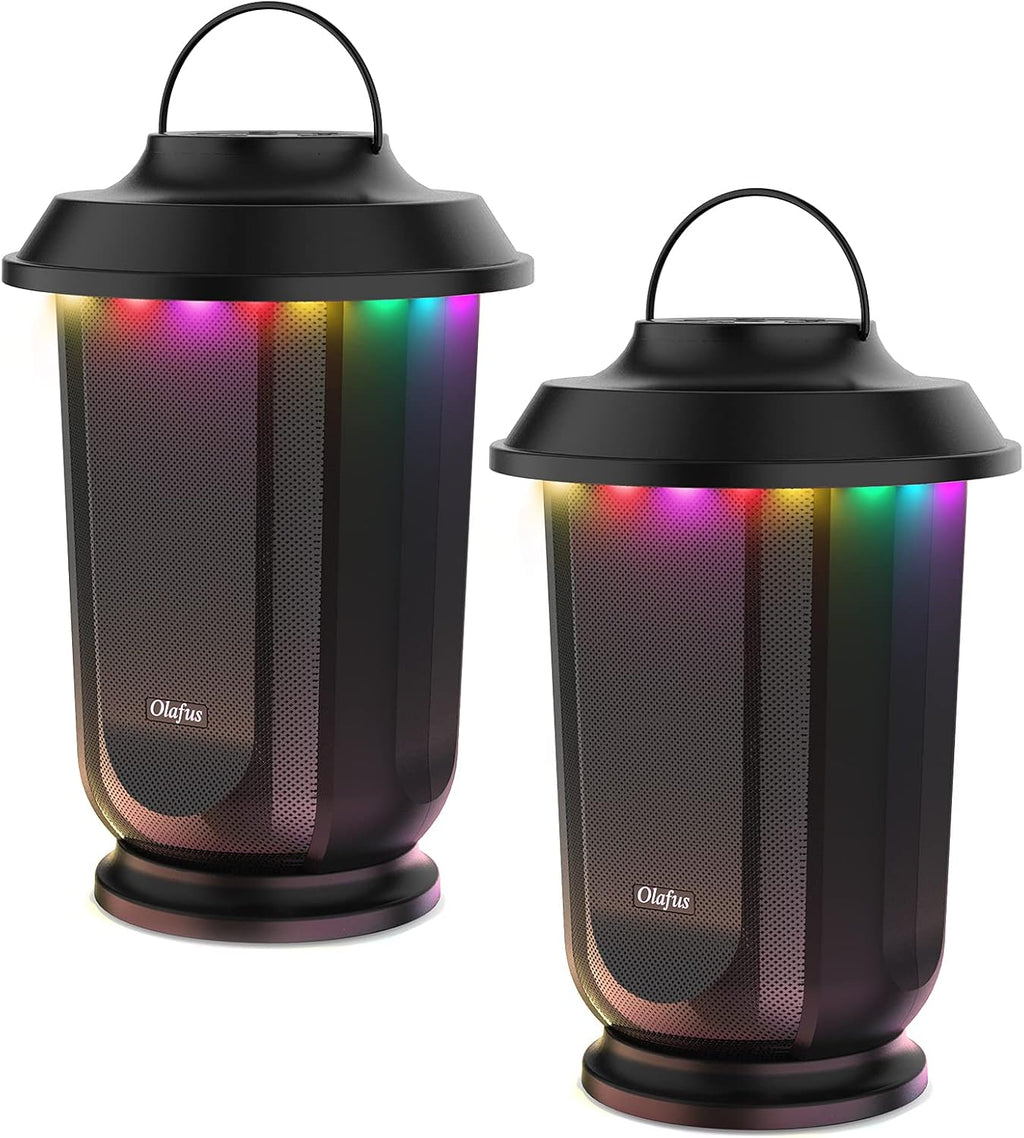 20W Portable Bluetooth Speaker 2 Pack with RGB LED R34860