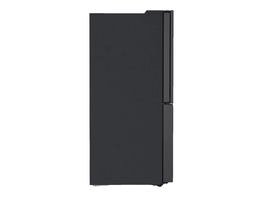 Black Stainless Steel Bottom-Freezer Refrigerator O99572