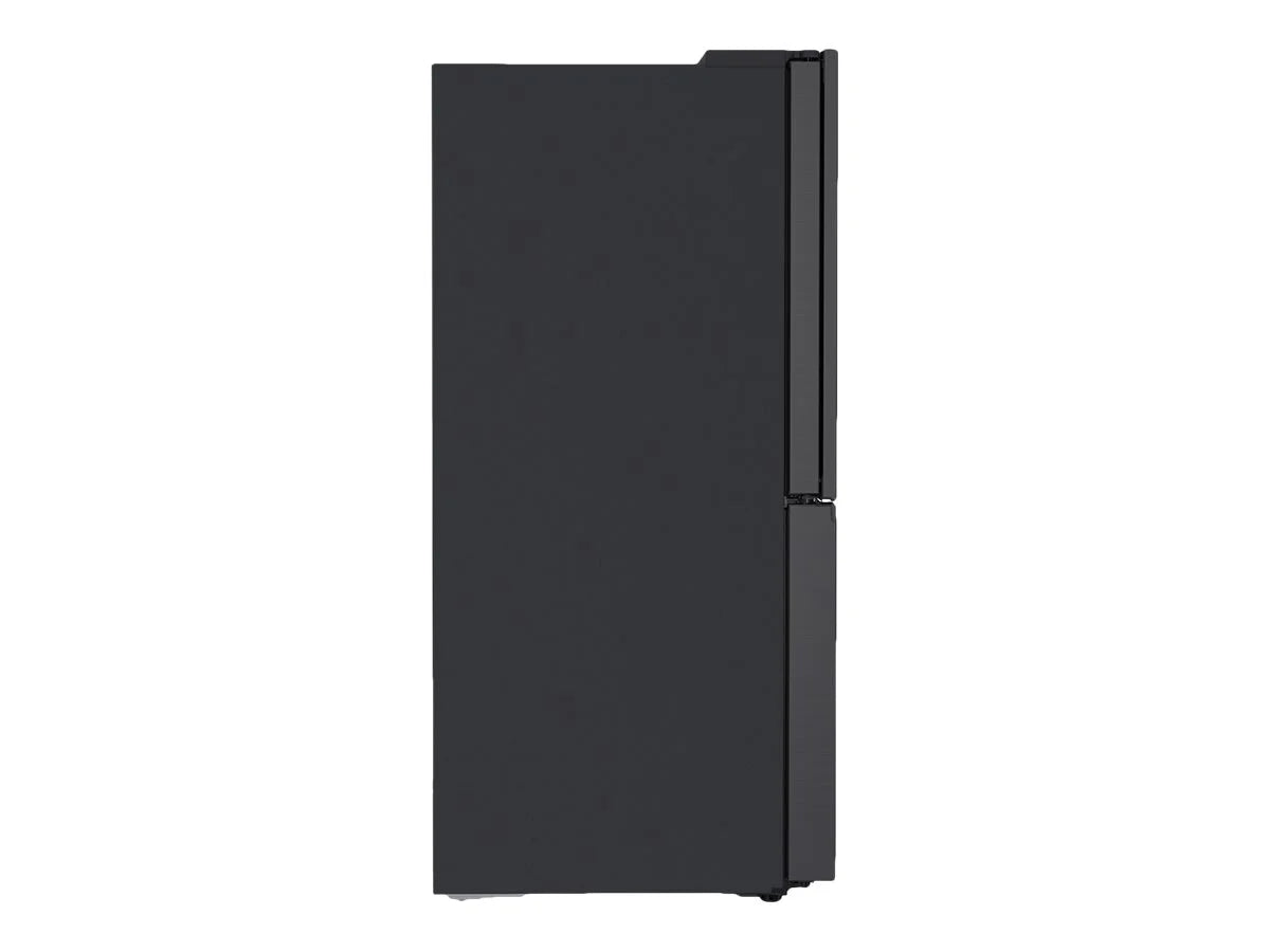 Black Stainless Steel Bottom-Freezer Refrigerator O99572