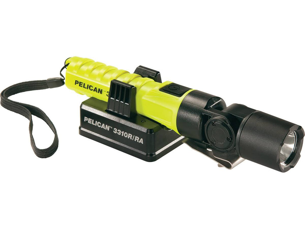 Right-Angle Rechargeable Flashlight (Yellow) G580