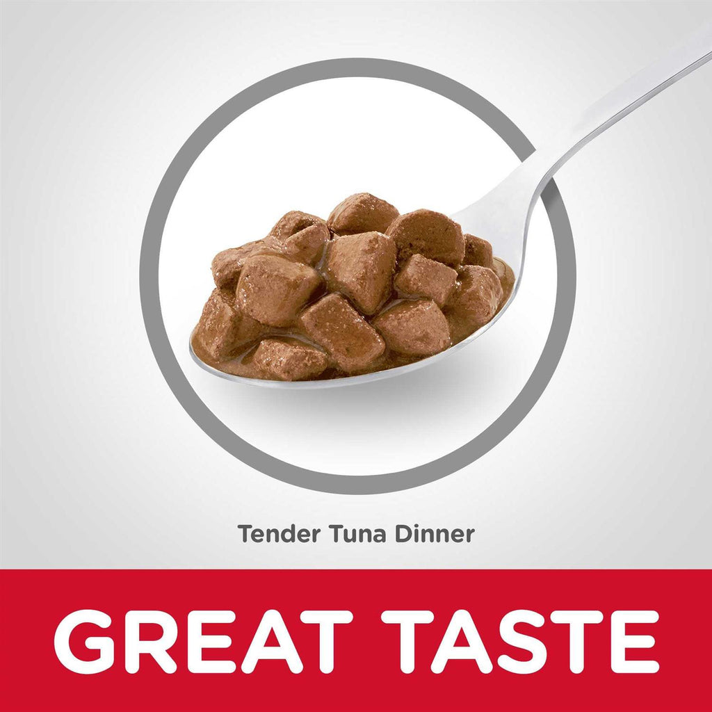 Adult 7+ Tender Tuna Dinner Cat Food A1547