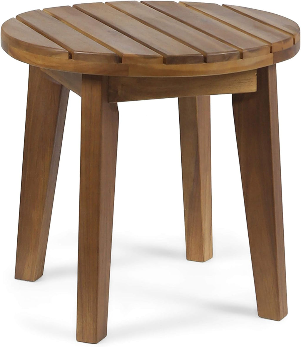16 Acacia Wood Outdoor Side Table J747