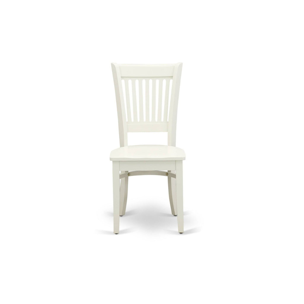 3-Piece Dining Set with Fabric Seat in Linen White X591008