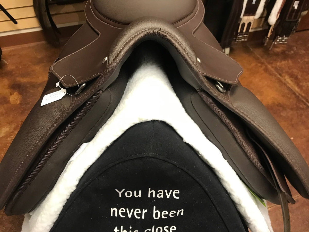 Brown Flocked All Purpose Saddle Z958