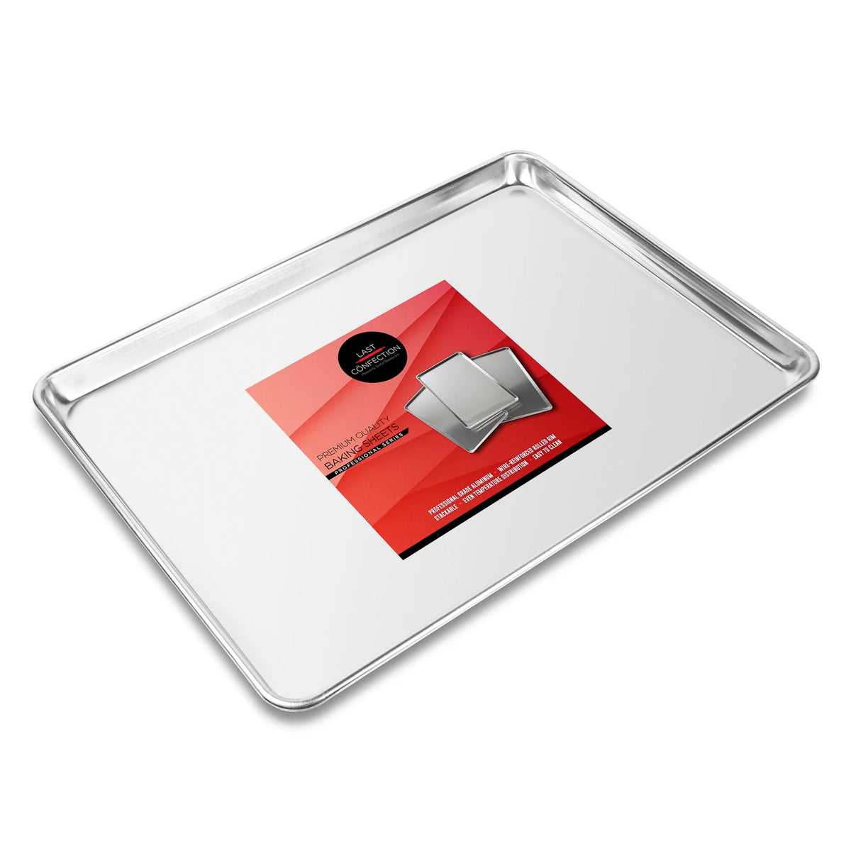 Set of 12 Cookie Sheets, 15" x 21" Three-Quarter Sheet Pans E87599
