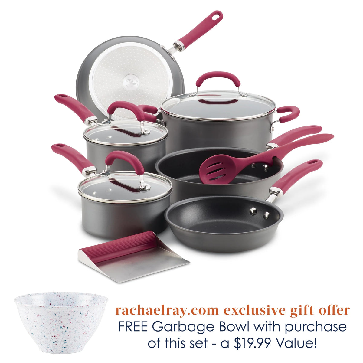 11 Piece Nonstick Pots and Pans Set G5087