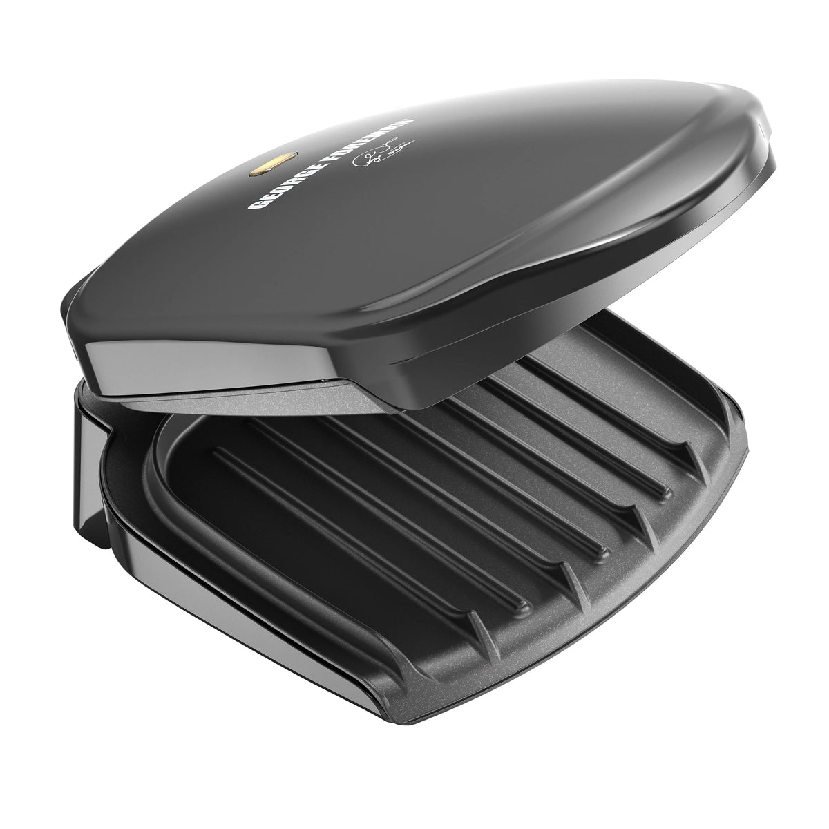 2-Serving Electric Indoor Grill and Panini Press, Black H886