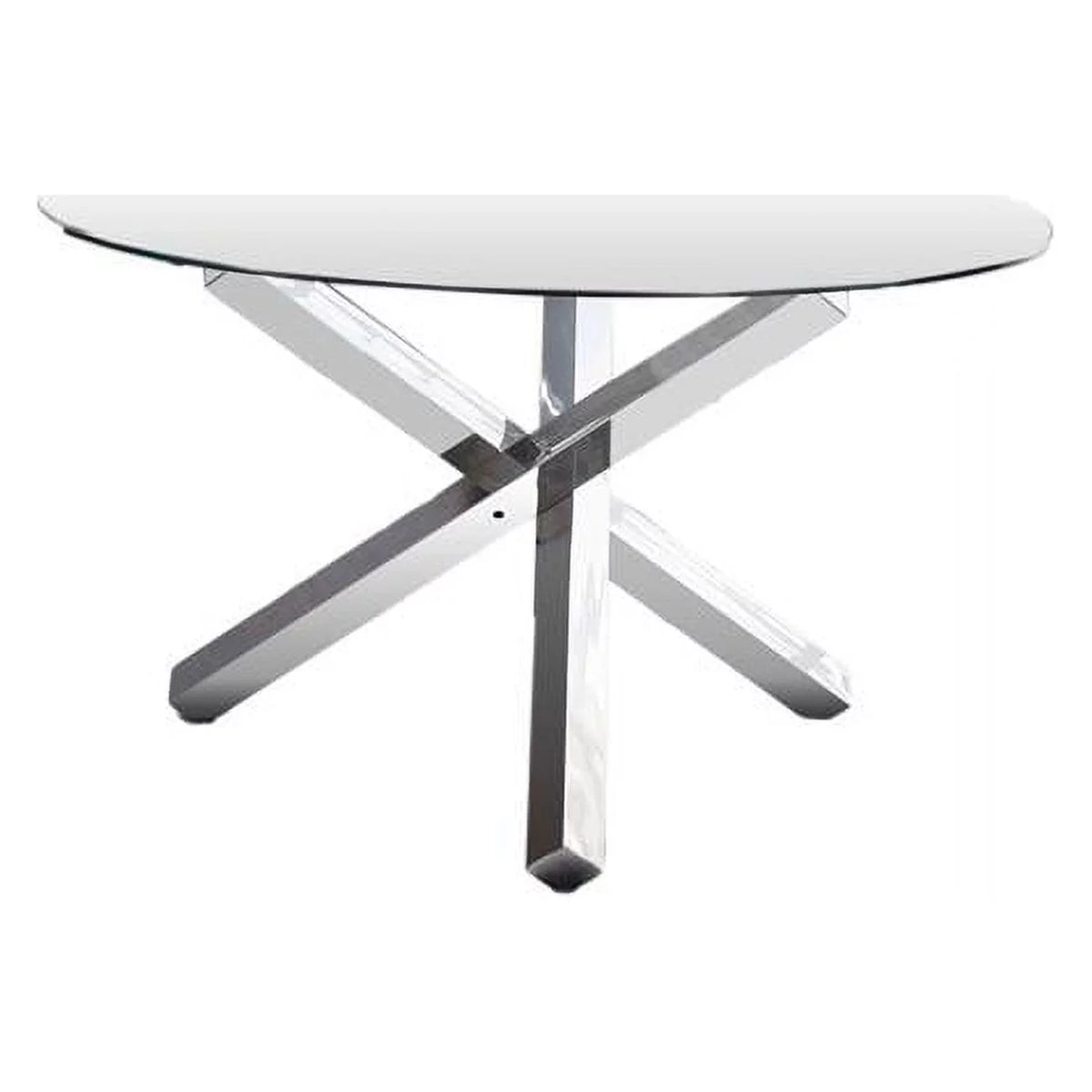 54" Round Glass Dining Table B598