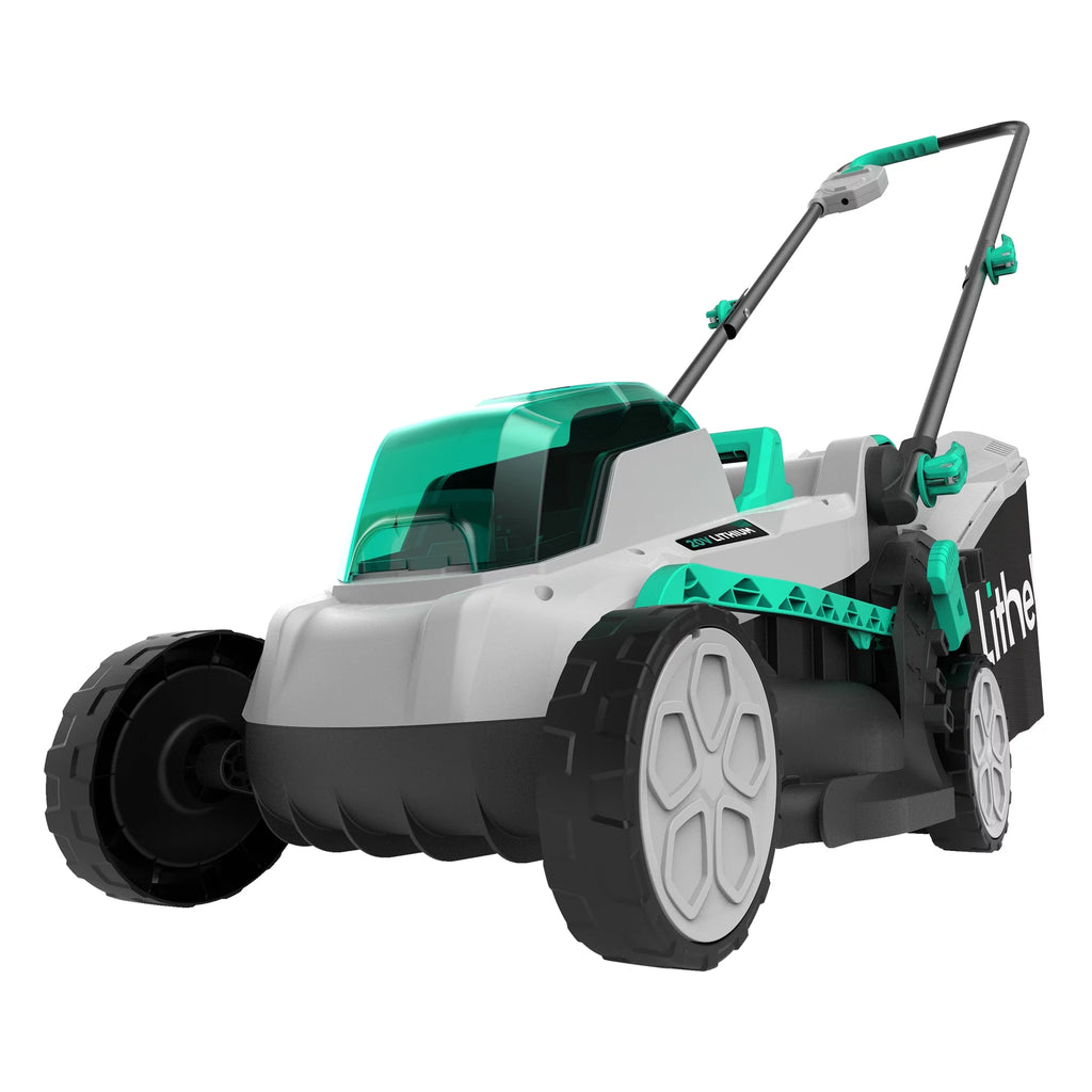 20V 13 Cordless Lawn Mower 16.34 in Brushless Motor 4.0Ah Battery & Charger S666493