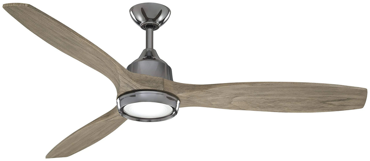 Gun Metal 3 Blade Ceiling Fan with LED Light P989