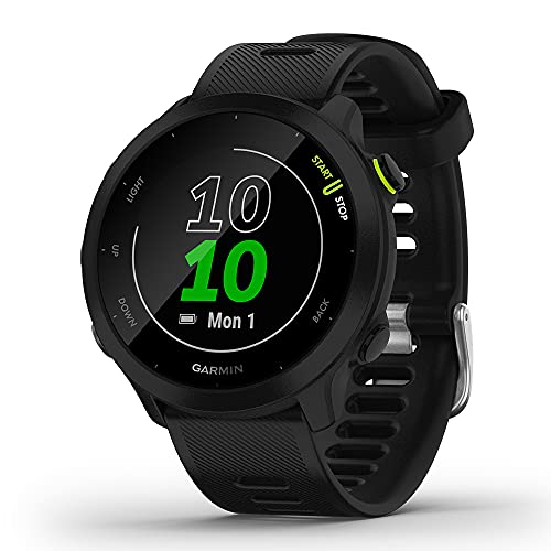 Black GPS Running Watch with Heart Rate Monitor I72535