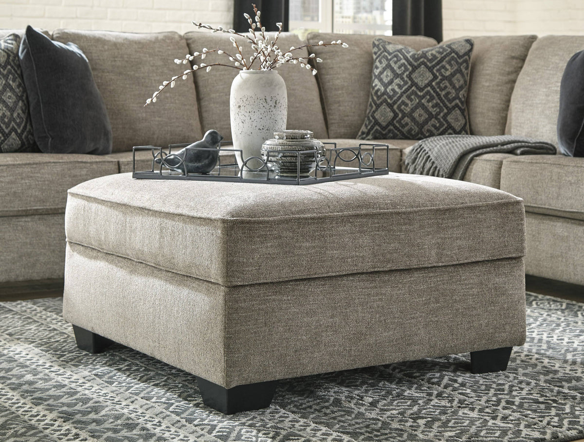 Stone Storage Ottoman L81808