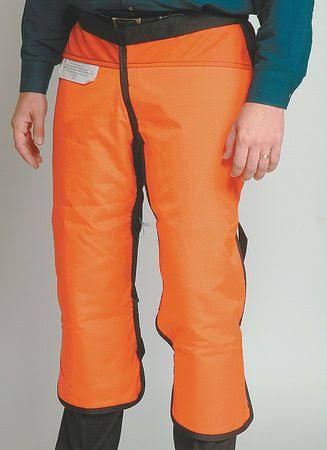 Orange Nylon Chain Saw Chaps S862
